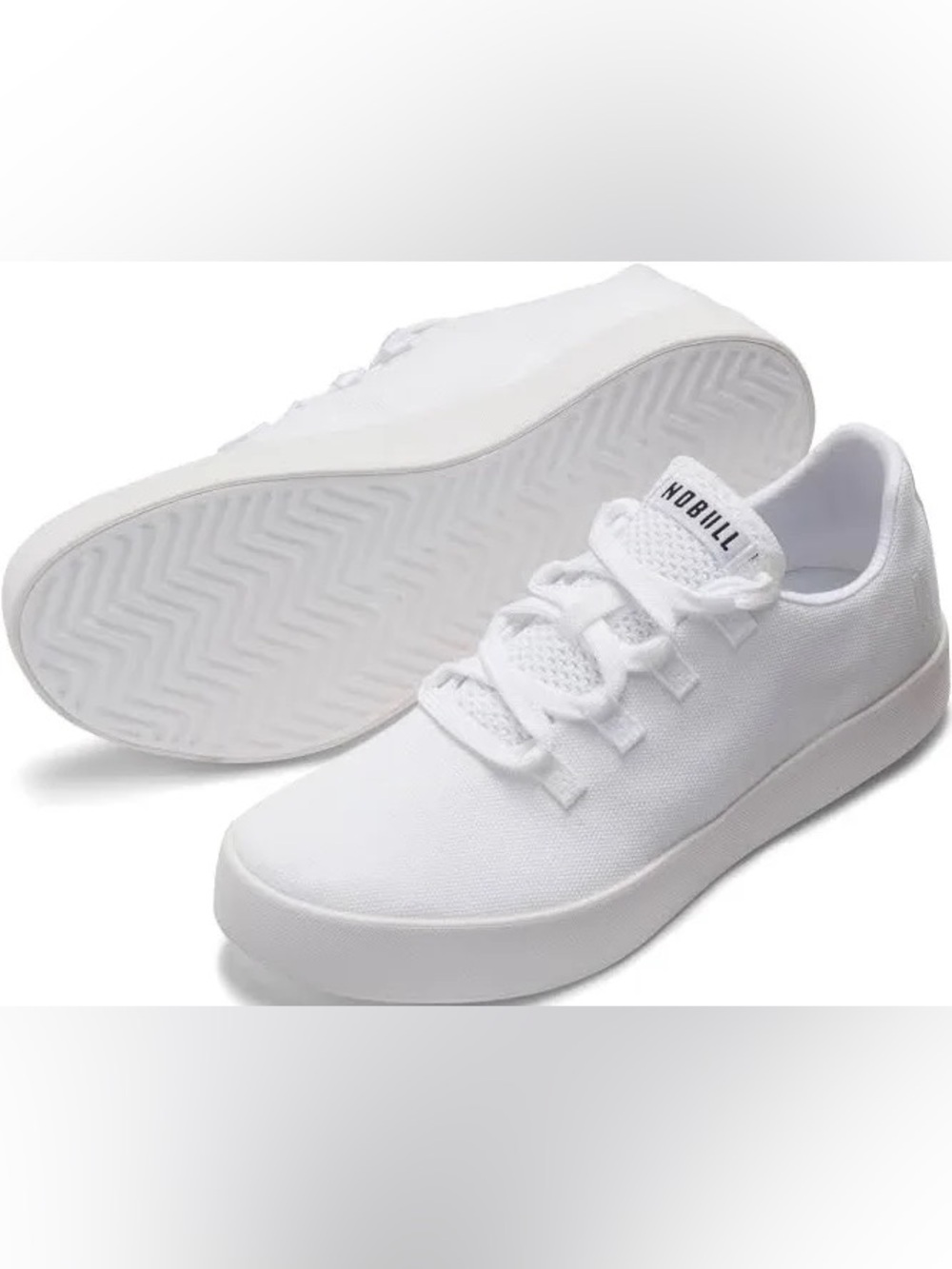 NOBULL White Recs Canvas